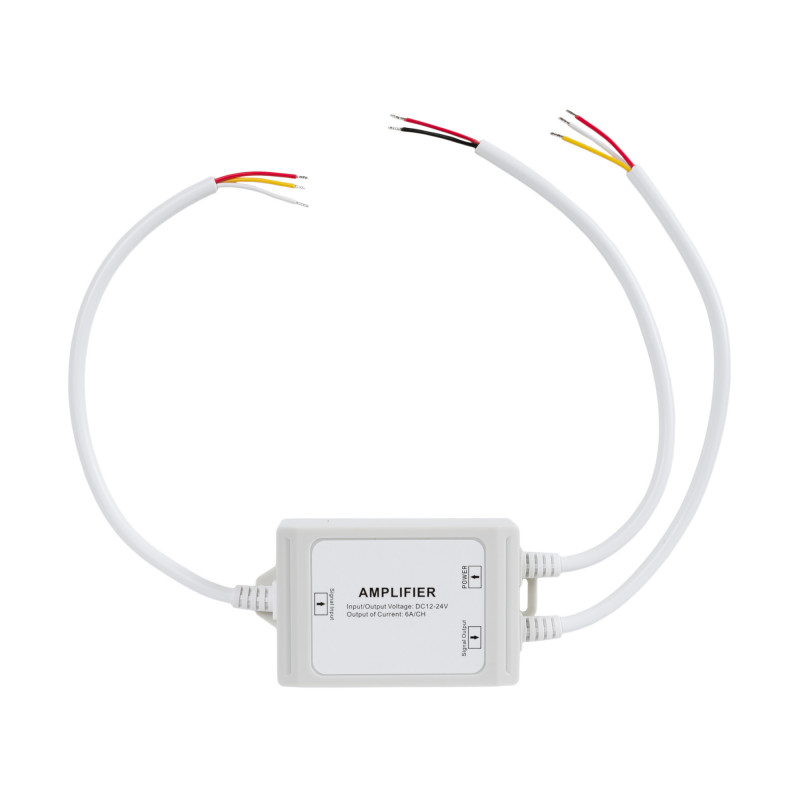 Jel-erősítő / Vízálló CCT ismétlő 12-24V DC - 6A/csatorna - IP67