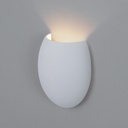 Gipsowa lampa ścienna "Mery" - 1 x G9