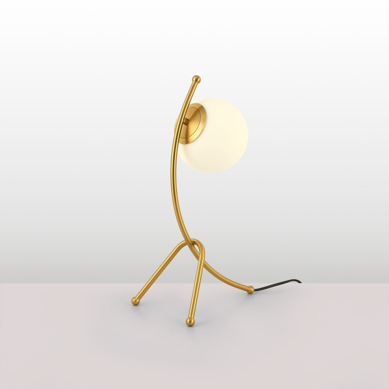 Crystal ball table lamp "Flix"