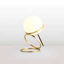 Crystal ball table lamp "Ruth"