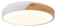 Plafoniera LED CCT 36W - Legno e policarbonato - ø50cm - IP22