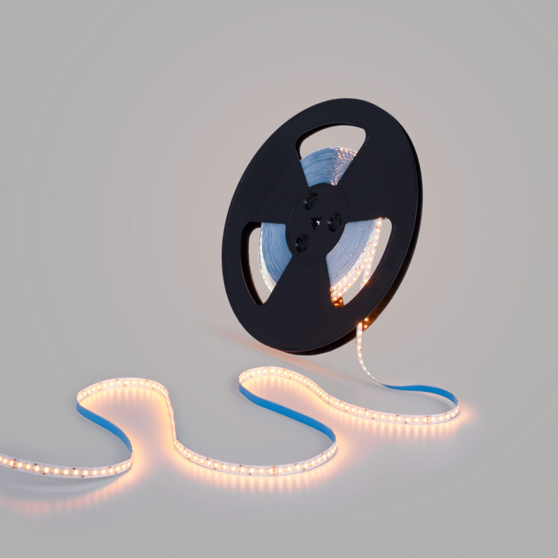 48V DC LED Strip - CCT (1800-6500K) - 12W/m - 10mm - IP20 - 20 meters - 224ch/m