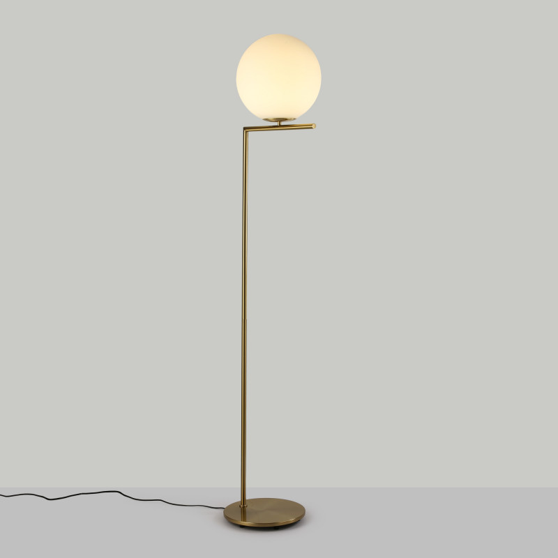 Crystal ball floor lamp "Anni 300" - E27 - Ø 30cm