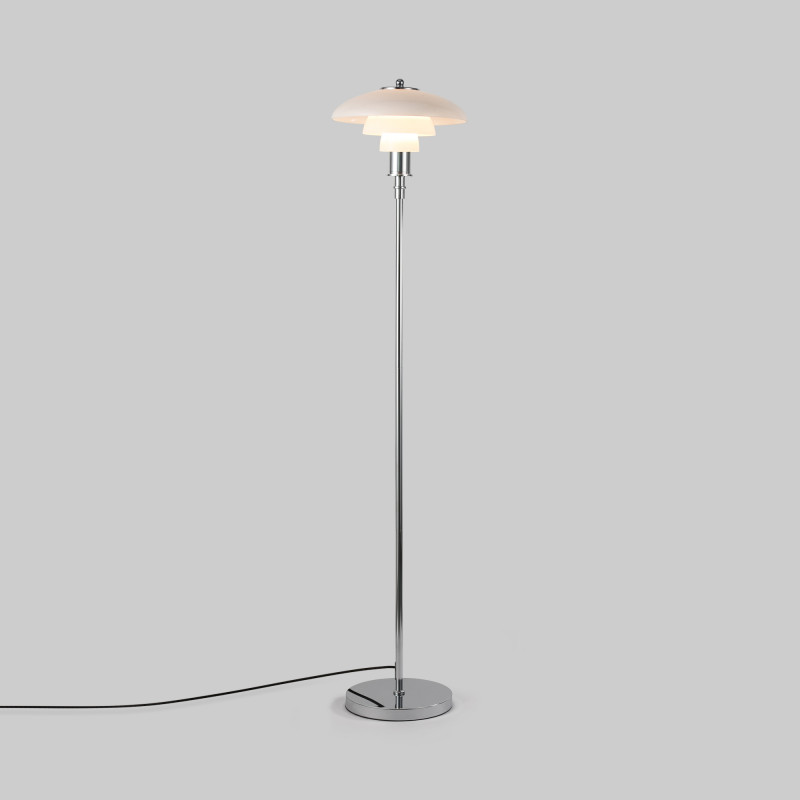Design floor lamp "Marshal" - Glass shade - E27