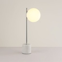 Kryształowa lampa stołowa "LICRU" - E27 - Ø 15cm