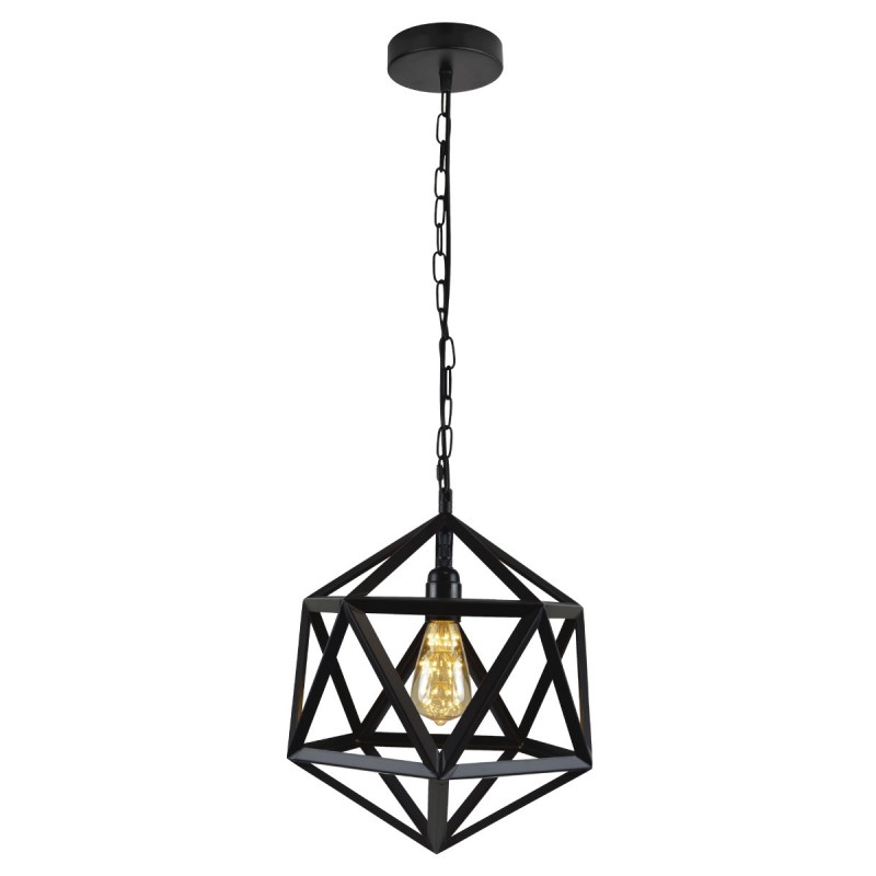 Skandynawska lampa wisząca w kształcie dwudziestościanu "KODA".