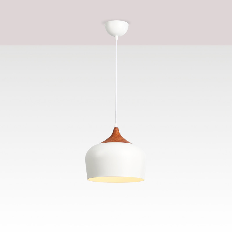 Scandinavische hanglamp "Hollies" - Metaal - E27