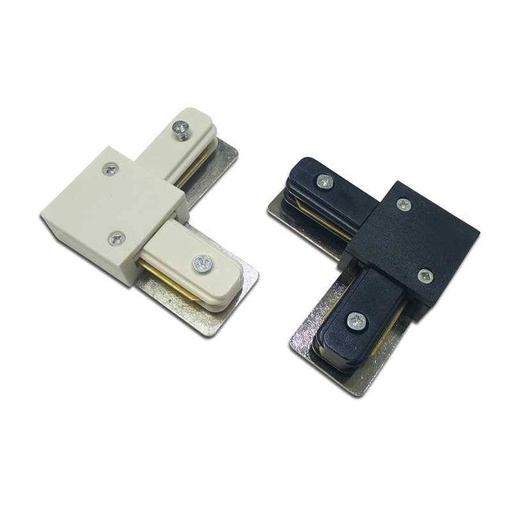 Rigid 90º corner joint for single-phase surface track