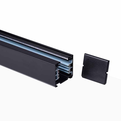 Three-phase track for LED spotlights - 2 meter bar
