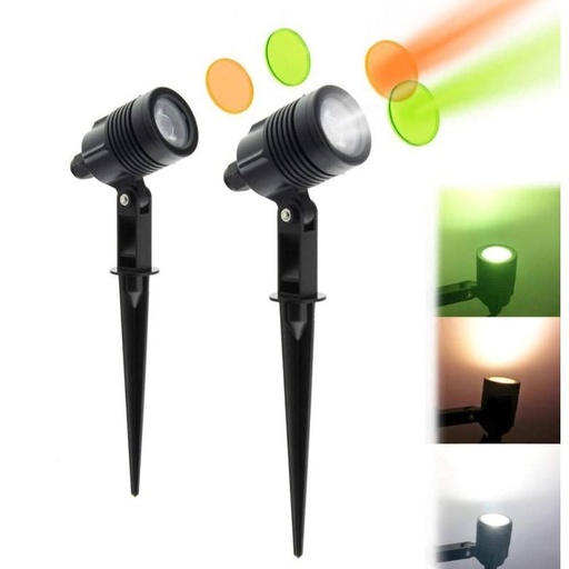 [L5044] LED spotlight with spike 6W 480lm 230V IP65