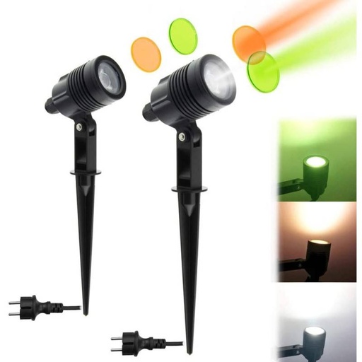 [L5042] Spot LED sur piquet 3W IP65