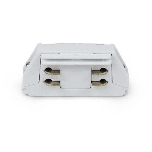 Straight rigid joint for three-phase rail