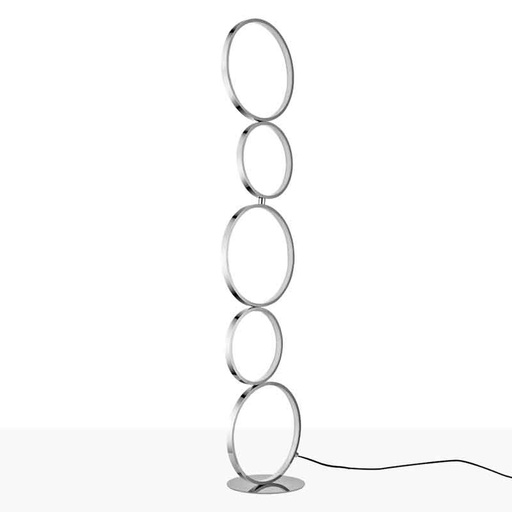 Aluminum LED floor lamp "NATALIE" - 30W - Warm Light