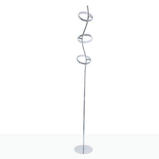 [LN1616-CR] Lampada da terra in alluminio 15W "GARLAND HOLLYWOOD"