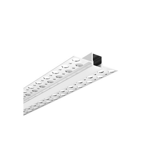 [BPERFALP068-R] Bande LED profilée d'intégration / sans bordure - 13x14mm - Avec diffuseur - 2 mètres
