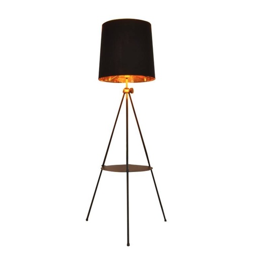 Tripod Floor Lamp with Table "Madison".