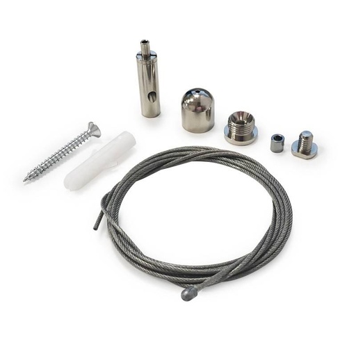 [BCOLGT40] Kit de colgado para perfil de suspensión 23x8mm (1ud)