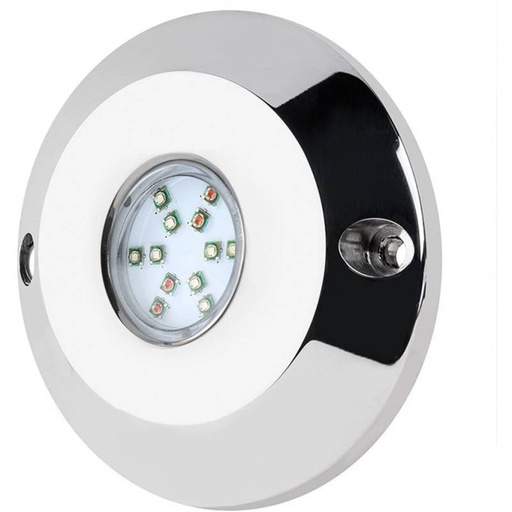 [B2192] RGB podvodna LED svjetiljka za plovila 12V - 60W - Ugradna u čep za ispuštanje