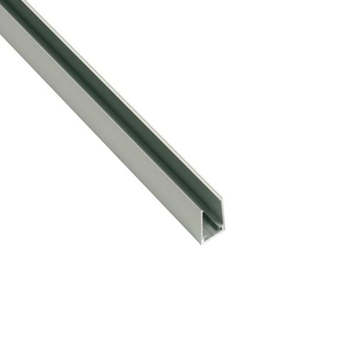 [BPERFLEX10X18-F] Aluminium profiel voor siliconen hulzen - 25x14 mm - 2 meter
