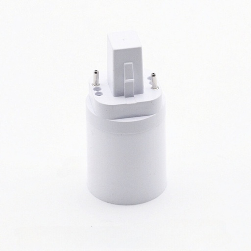 [B1658] Adapter for lyspærer - Fra G24 til E27