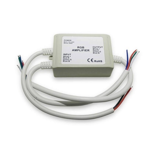 [B1625-3] Pojačavač signala / RGB repeater vodootporan 12-24V DC - 4A/kanal
