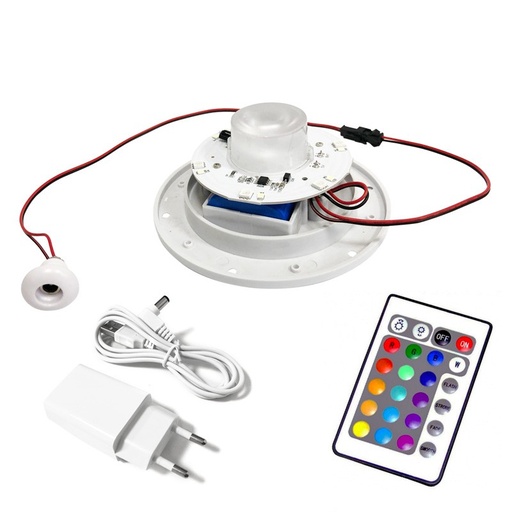 [MU2009-OPT] Kit de recambio para maceteros exteriores recargables RGBW