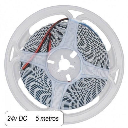 24V DC LED riba spetsiaalne tapamajadele - 18W/m - IP20 - 5 meetri rull - 120ch/m