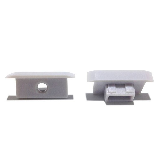 Tapa lateral para perfil empotrable de suelo 27x11mm (1ud)