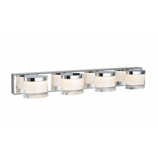 [LE112-4-BC] Badkamerspiegel LED wandlamp IP44 "SYON" 20W
