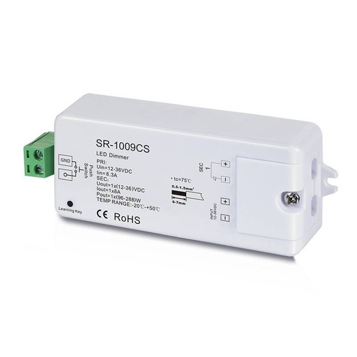 [SR-1009CS] Jednokolorowy 12-36V 1 kanał 8A SUNRICHER - Perfect RF