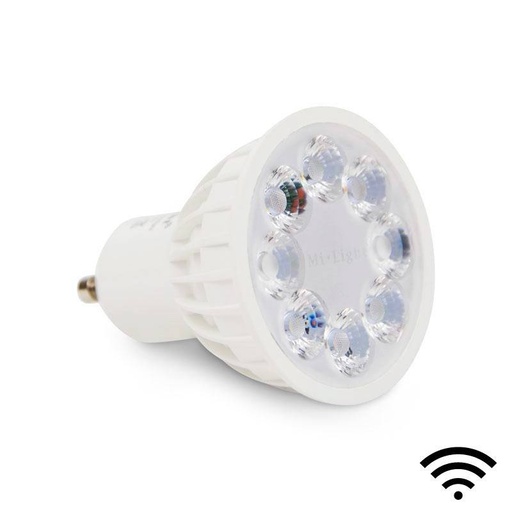 [FUT103] Ampoule LED GU10 4W RGB+CTT RF / Wifi
