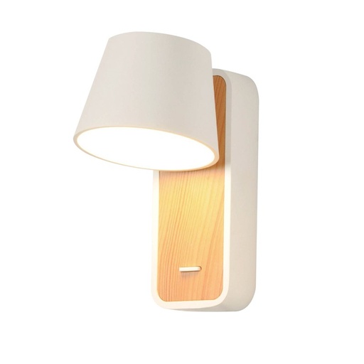 KOPPEN" 6W 2700K Applique da camera da letto LED rotante "KOPPEN" 6W 2700K