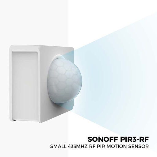 [SONOFFPIR3] PIR-Bewegungsmelder - SONOFF PIR3-RF - 433Mhz