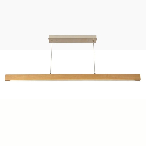 [LM111-D] Lámpara colgante de madera "COAK" 24W Dimable