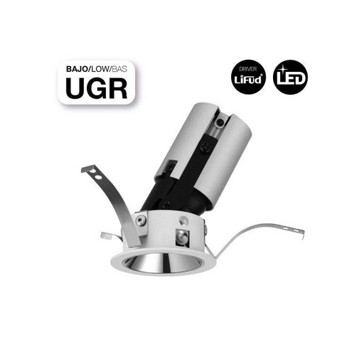 [B9081-5-270] LED indbygningsspot COB - 5W - Drejbar - Lav UGR - Ø50mm