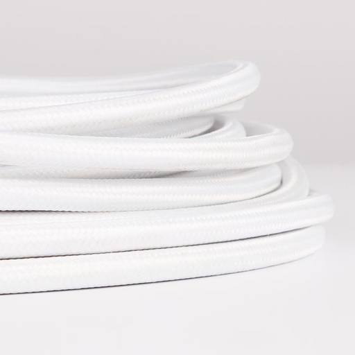 Nordic style colored textile electric cable 2x0.75