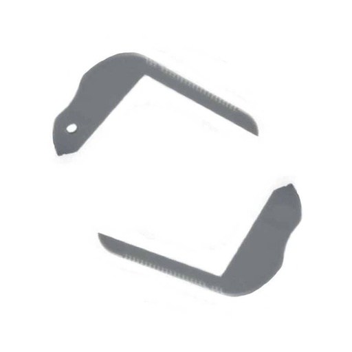 Side cover for aluminum profile 80x50mm for steps (1pc)