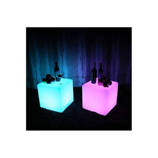 [MU1002] RGBW LED LIGHT CUBE 1.2W, 35X35cm, IP65, Rechargeable