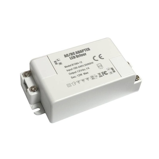 [B1564-12W] Voeding 12V DC 12W 1A 100-240V