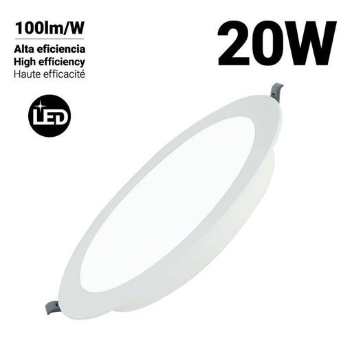 LED downlight kružni ugradni 20W - Prečnik Ø190mm