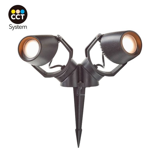 [3M2.001.000.AXU2K] LED fokus dvostruki CCT sa čavlom FUMAGALLI MINITOMMY 2L GU10 7W