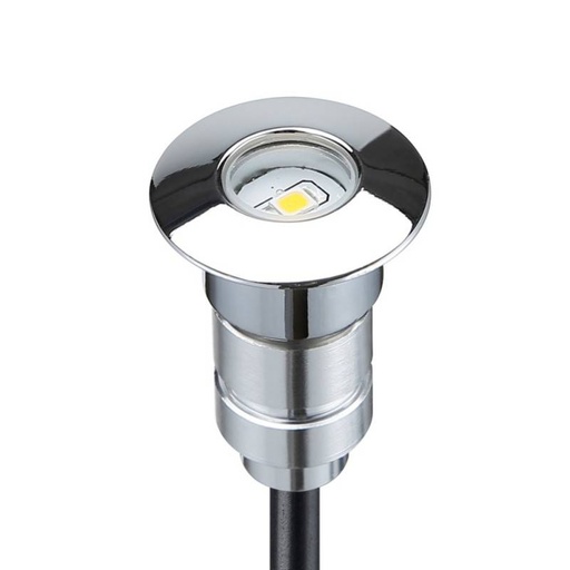 [BA50007-RGB] Kit de 6 luzes de escada 0,3W RGB 12V-DC Ø24x38.5mm IP67