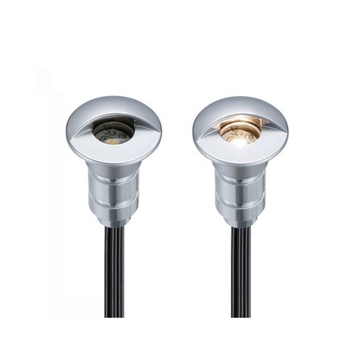 Kit of 6 stair lights 0,3W 12V-DC Ø26x41mm