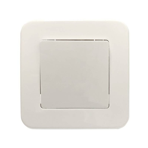 Simple 1-way flush-mounted switch mechanism