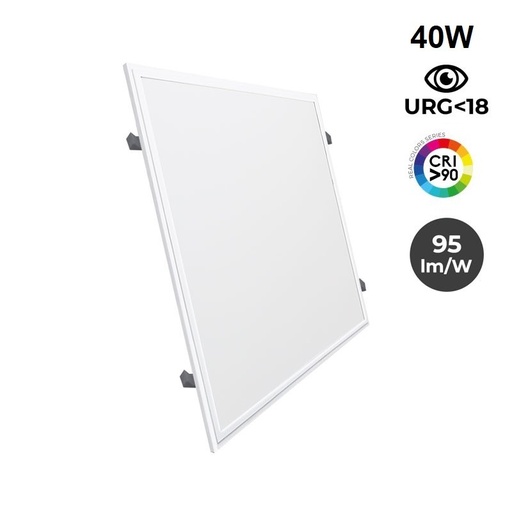 [B4295-UGR18-BN] LED paneļi 60X60 cm - OSRAM vadītājs - 40W - UGR18 - CRI90 - Ar montāžas komplektu