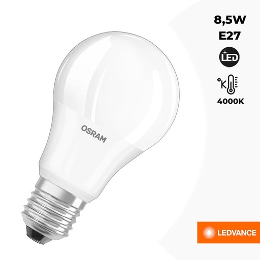 [O428560] LED Lampe E27 A60 8,5W LEDVANCE