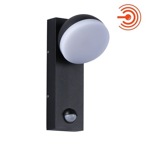[L5014-PIR] Applique murale extérieur avec détecteur PIR "ATLAS" 10W IP54
