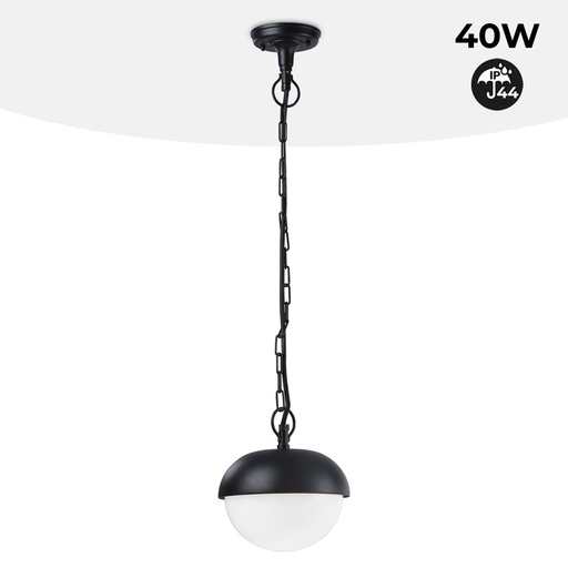 [L5017-T] Candeeiro suspenso para exterior e jardim "MIA" E27 IP44