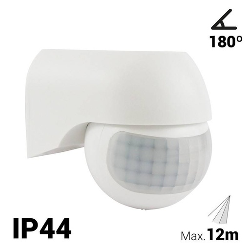 [SP15B] Sensore di movimento PIR a infrarossi, regolabile IP44
