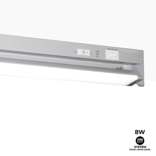 [B7311-CCT] LED-suuntautuva liitettävä CCT -valaisin huonekaluja varten 60 cm 8W
